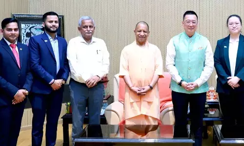 Lucknow: योगी आदित्यनाथ ने विदेशी निवेशकों का स्वागत किया Lucknow: योगी आदित्यनाथ ने विदेशी निवेशकों का स्वागत किया
