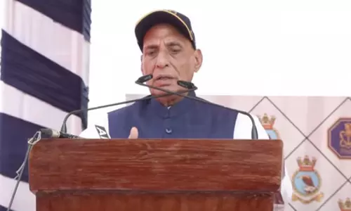 जमीन, समुद्र और हवा ही नहीं स्पेस, साइबर व आर्थिक डोमेन भी मजबूत करना हैः राजनाथ सिंह
