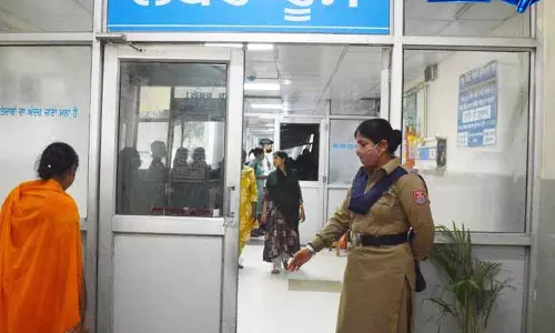 Ludhiana सिविल हॉस्पिटल में पहली बार 3 महिला गार्ड शामिल हुईं