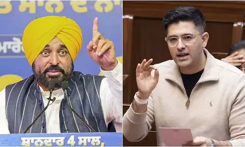 पंजाब के CM भगवंत मान ने राघव चड्ढा को समझौतावादी बताया