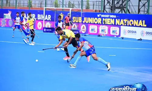 Rajgir में हॉकी सब जूनियर चैंपियनशिप के तीसरे दिन तीन टीमों ने जीत दर्ज की Rajgir में हॉकी सब जूनियर चैंपियनशिप के तीसरे दिन तीन टीमों ने जीत दर्ज की