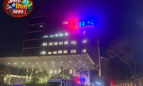 ILS हॉस्पिटल में चौथे फ्लोर की छत गिरने से कई मरीज घायल, मचा हड़कंप