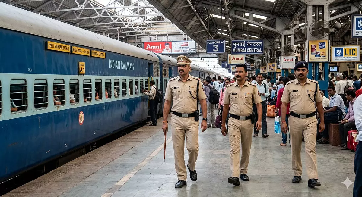 Mumbai : ज्वेलरी व्यापारी लूट मामले में 3 GRP कर्मी हुए बर्खास्त Mumbai : ज्वेलरी व्यापारी लूट मामले में 3 GRP कर्मी हुए बर्खास्त