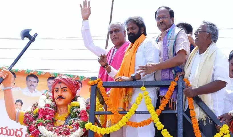 कांग्रेस सरकार ने पिछड़े वर्गों को धोखा दिया: पूर्व मंत्री Harish Rao कांग्रेस सरकार ने पिछड़े वर्गों को धोखा दिया: पूर्व मंत्री Harish Rao