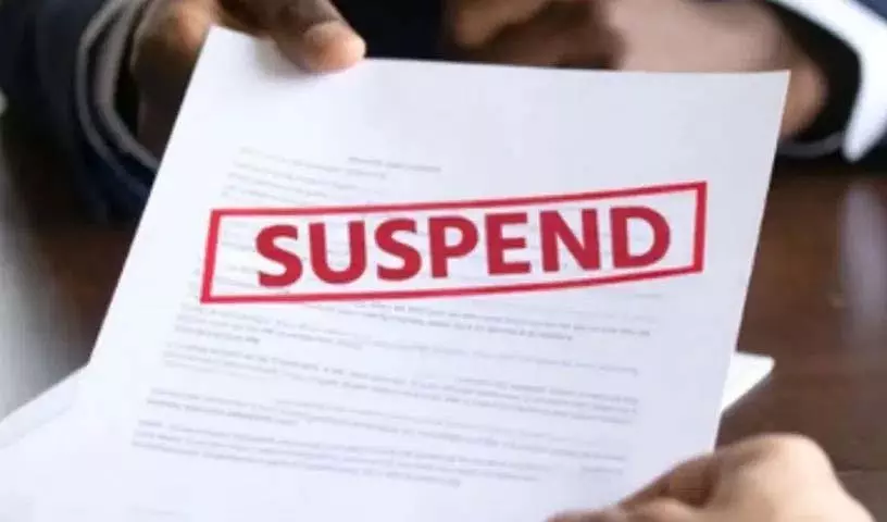सफाई के काम में लापरवाही के लिए बीबीनगर Panchayat Secretary सस्पेंड सफाई के काम में लापरवाही के लिए बीबीनगर Panchayat Secretary सस्पेंड