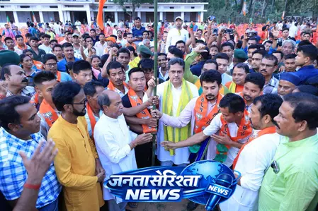 आदिवासी परिषद चुनावों में ऐतिहासिक जीत के लिए भाजपा तैयार: त्रिपुरा सीएम आदिवासी परिषद चुनावों में ऐतिहासिक जीत के लिए भाजपा तैयार: त्रिपुरा सीएम