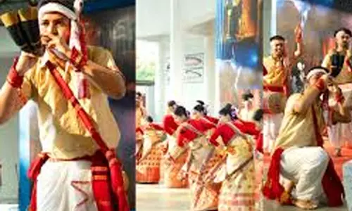 ADTU ने सांस्कृतिक विरासत को बढ़ावा देने के लिए तीन दिन की बिहू वर्कशॉप आयोजित की ADTU ने सांस्कृतिक विरासत को बढ़ावा देने के लिए तीन दिन की बिहू वर्कशॉप आयोजित की