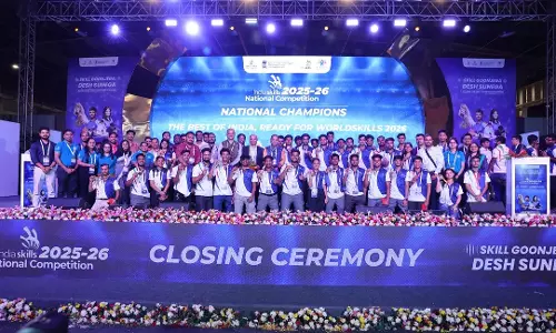 Odisha : इंडियास्किल्स 2025-26 में किया कमाल, 57 मेडल जीतकर बना देश में टॉप स्टेट Odisha : इंडियास्किल्स 2025-26 में किया कमाल, 57 मेडल जीतकर बना देश में टॉप स्टेट