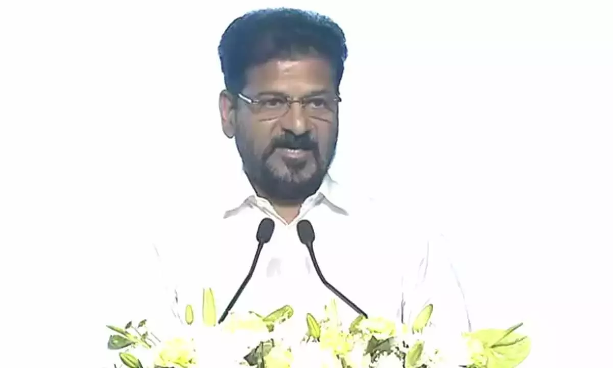 Telangana के मुख्यमंत्री ने ATEXCON में टेक्सटाइल विजन का अनावरण किया Telangana के मुख्यमंत्री ने ATEXCON में टेक्सटाइल विजन का अनावरण किया