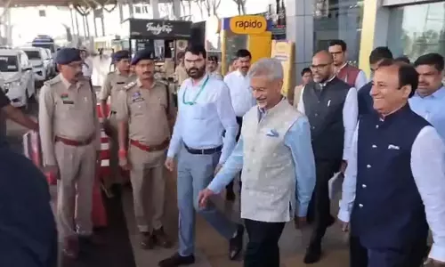 रायपुर पहुंचे विदेश मंत्री एस जयशंकर