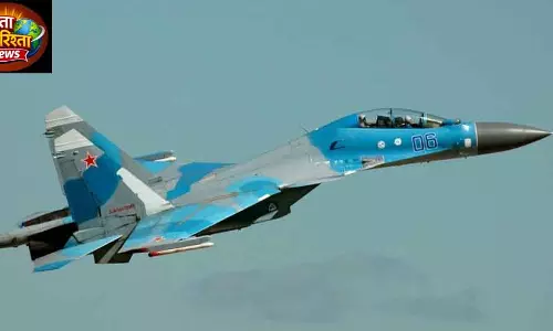 क्रीमिया में Russian SU-30 क्रैश, पायलट सुरक्षित क्रीमिया में Russian SU-30 क्रैश, पायलट सुरक्षित