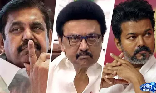 चुनाव से पहले के सर्वे में तमिलनाडु में DMK की भारी जीत का अनुमान चुनाव से पहले के सर्वे में तमिलनाडु में DMK की भारी जीत का अनुमान
