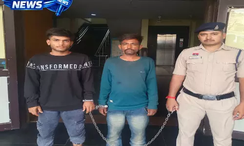 मोटरसाइकिल चोरी के दो आरोपी गिरफ्तार, चोरी की बाइक बरामद