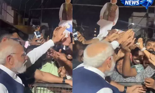 LIVE VIDEO: पीएम मोदी का रोड शो, बोले– “शहर ऊर्जा से भर गया”