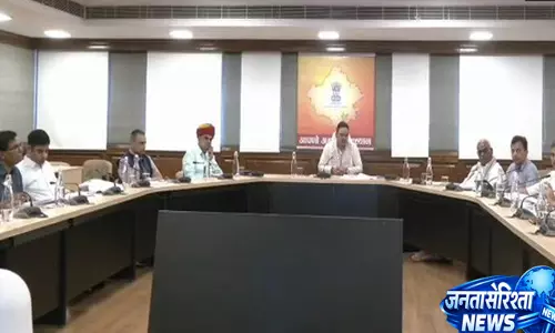 जयपुर में सीएम भजनलाल शर्मा की समीक्षा बैठक जयपुर में सीएम भजनलाल शर्मा की समीक्षा बैठक