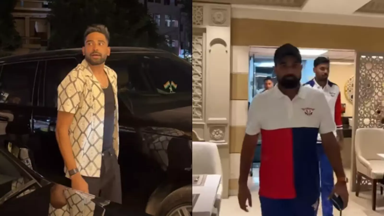 Video: हैदराबाद मैच से पहले शमी ने सिराज के जोहरफा से की मुलाकात Video: हैदराबाद मैच से पहले शमी ने सिराज के जोहरफा से की मुलाकात