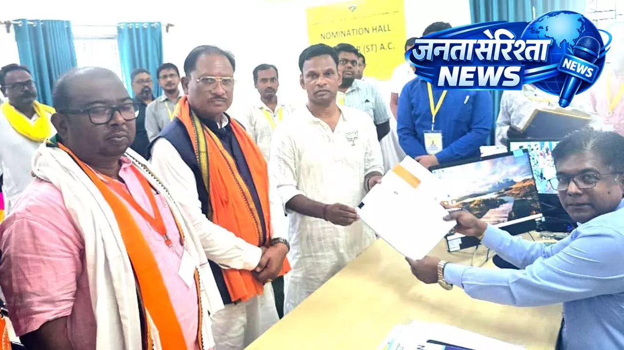 CM साय ने भाजपा प्रत्याशियों के नामांकन में जनसमर्थन की अपील की CM साय ने भाजपा प्रत्याशियों के नामांकन में जनसमर्थन की अपील की