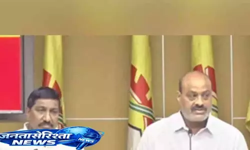 TDP ने ‘माविगुन’ को अमरावती को पटरी से उतारने की कोशिश TDP ने ‘माविगुन’ को अमरावती को पटरी से उतारने की कोशिश