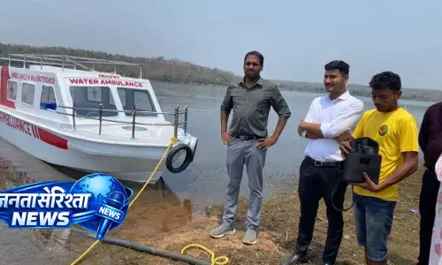 वाटर एंबुलेंस सेवा 32 गांवों के लिए, समय पर मिलेगी मेडिकल सुविधा