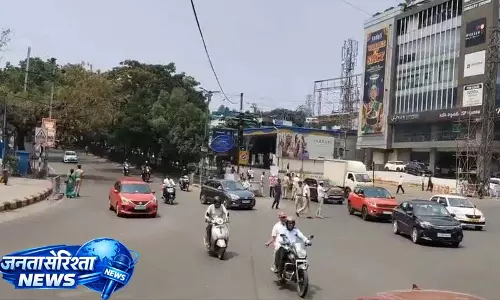 हैदराबाद के KBR पार्क के आसपास वन-वे ट्रैफिक डायवर्जन लागू किया गया हैदराबाद के KBR पार्क के आसपास वन-वे ट्रैफिक डायवर्जन लागू किया गया