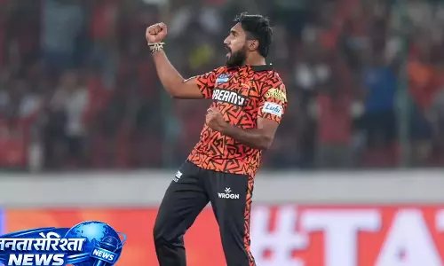 Eshan Malinga ने मार्श को आउट किया, नीतीश रेड्डी ने कैच पकड़ा Eshan Malinga ने मार्श को आउट किया, नीतीश रेड्डी ने कैच पकड़ा