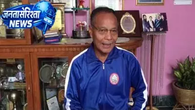 Guwahati: असम फुटबॉल के ‘गोल्डन बॉय’ गिल्बर्टसन संगमा का निधन Guwahati: असम फुटबॉल के ‘गोल्डन बॉय’ गिल्बर्टसन संगमा का निधन