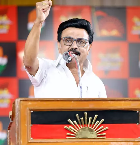 तमिलनाडु चुनाव: सीएम स्टालिन मदुरै के विरुधुनगर में करेंगे चुनाव प्रचार तमिलनाडु चुनाव: सीएम स्टालिन मदुरै के विरुधुनगर में करेंगे चुनाव प्रचार