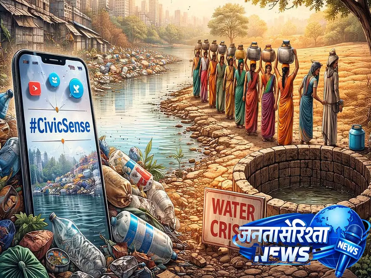 2026 में सिविक सेंस ट्रेंड कर सकता, लेकिन भारत का जल संकट अभी भी हेडलाइन में नहीं आ रहा 2026 में सिविक सेंस ट्रेंड कर सकता, लेकिन भारत का जल संकट अभी भी हेडलाइन में नहीं आ रहा