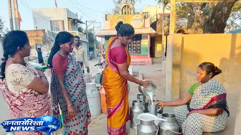 Andhra के बोक्कासम्पलेम ने महिलाओं के लिए बेंचमार्क सेट किया Andhra के बोक्कासम्पलेम ने महिलाओं के लिए बेंचमार्क सेट किया