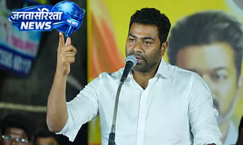 थावेका के अधव अर्जुन ने DMK गठबंधन पर लगाई आरोपों की तीखी प्रतिक्रिया थावेका के अधव अर्जुन ने DMK गठबंधन पर लगाई आरोपों की तीखी प्रतिक्रिया