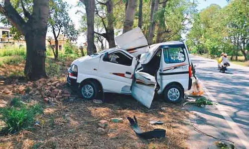 Fatehabad में कार एक्सीडेंट में 2 की मौत