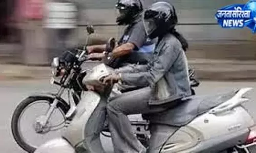 Telangana: महबूबाबाद के 42 गांवों में बिना हेलमेट एंट्री नहीं
