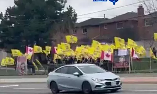 Canada में नफ़रत पर बैन, मंदिर के पास खालिस्तान प्रोटेस्ट पर सवाल