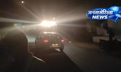 एक्सीडेंट में हार्वेस्टर ऑपरेटर की मौत