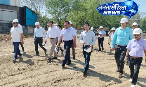 Indore में नमामि गंगे प्रोजेक्ट्स का ऑन-साइट निरीक्षण Indore में नमामि गंगे प्रोजेक्ट्स का ऑन-साइट निरीक्षण