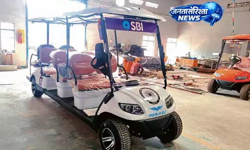 Shimla के IIAS में पर्यावरण फ्रेंडली गोल्फ कार्ट सेवा शुरू