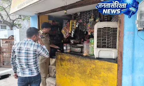 कुशालपुर किराना दुकान में चोरी, किशोर गिरफ्तार