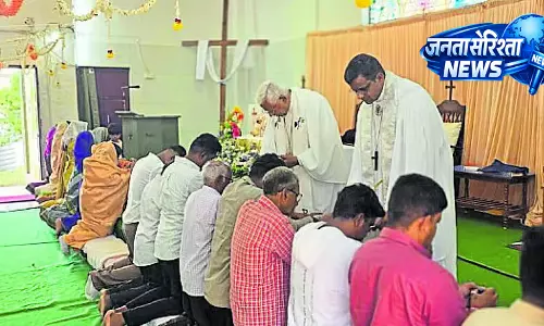 Karnataka : चर्चों में ईस्टर संडे का उत्सव मनाया गया