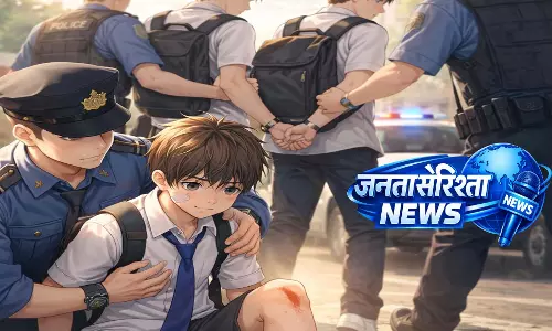 8वीं कक्षा के छात्र पर 9वीं कक्षा के छात्र ने किया चाकू से हमला, नाबालिगों पर वैधानिक कार्यवाही