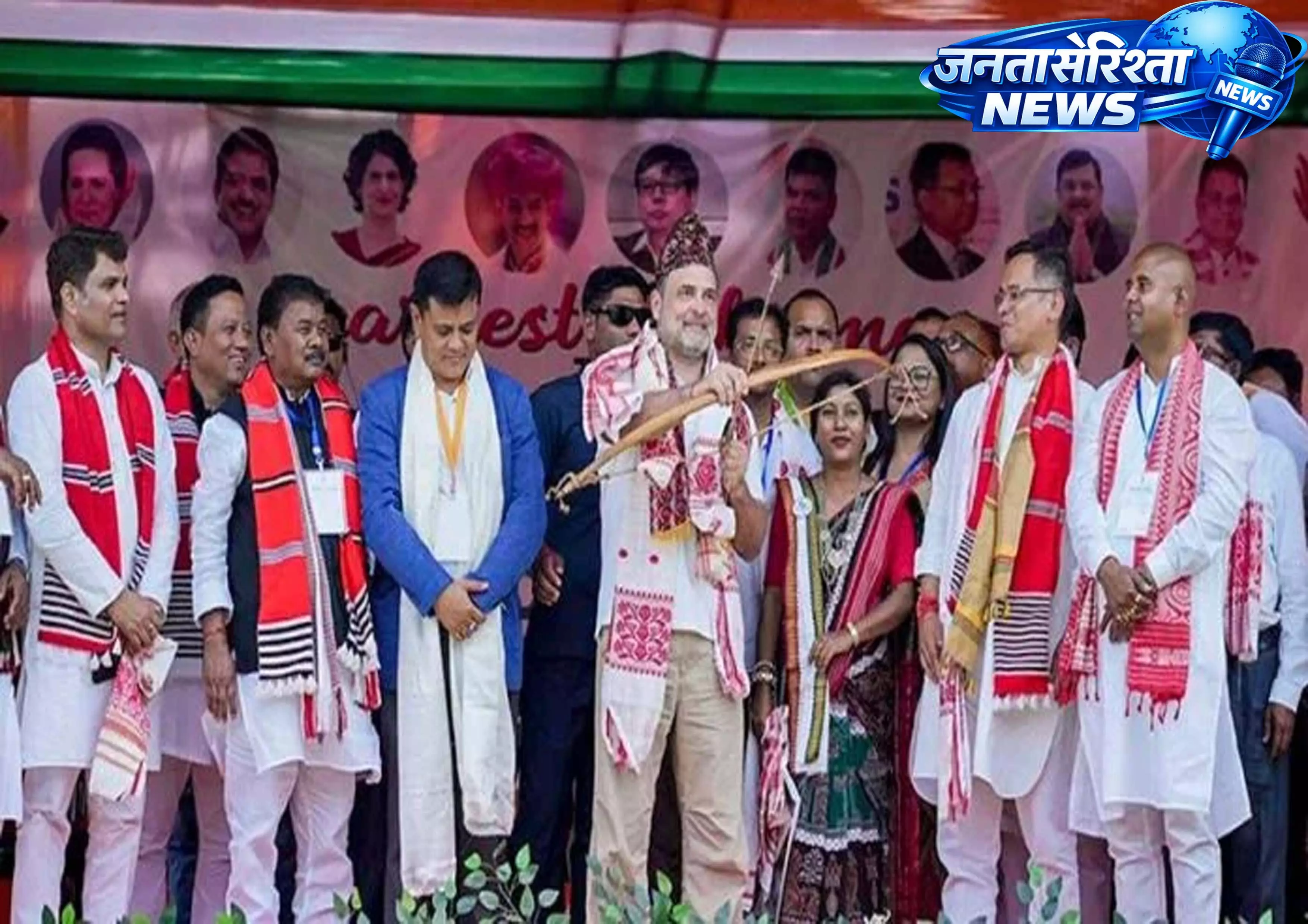 जुबीन की तरह कांग्रेस भी लोगों को एकजुट करने का काम करती है: Rahul in Assam जुबीन की तरह कांग्रेस भी लोगों को एकजुट करने का काम करती है: Rahul in Assam