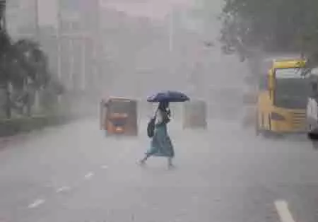 तमिलनाडु के पश्चिमी घाट में भारी बारिश का पूर्वानुमान, उत्तरी जिलों में शुष्क रहेगा मौसम तमिलनाडु के पश्चिमी घाट में भारी बारिश का पूर्वानुमान, उत्तरी जिलों में शुष्क रहेगा मौसम