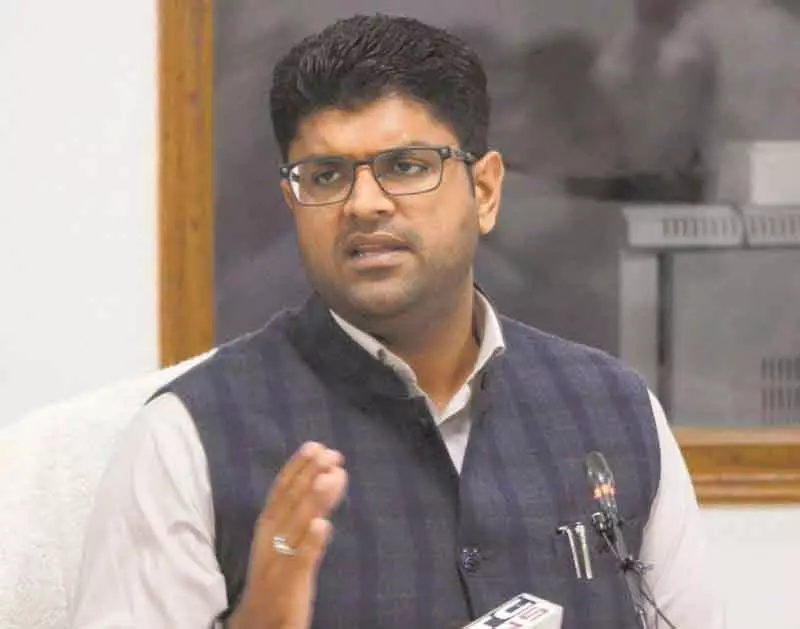 BJP पर दुष्यंत चौटाला का हमला, Haryana के किसानों पर दोहरा नुकसान BJP पर दुष्यंत चौटाला का हमला, Haryana के किसानों पर दोहरा नुकसान