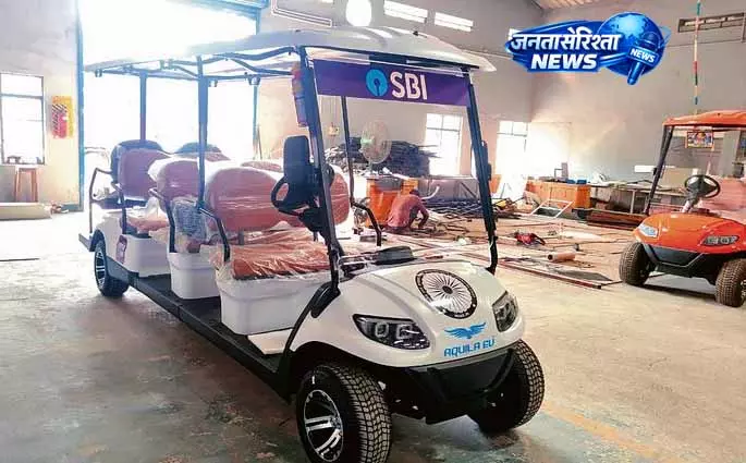 Shimla के IIAS में पर्यावरण फ्रेंडली गोल्फ कार्ट सेवा शुरू Shimla के IIAS में पर्यावरण फ्रेंडली गोल्फ कार्ट सेवा शुरू