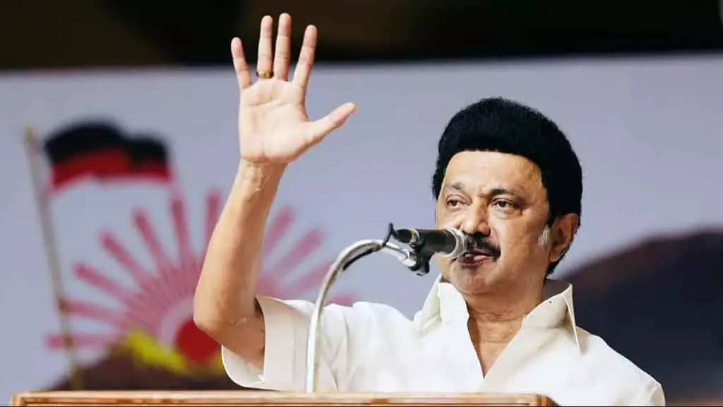 Tamil Nadu बाहरी दबाव के आगे नहीं झुकेगा: स्टालिन Tamil Nadu बाहरी दबाव के आगे नहीं झुकेगा: स्टालिन