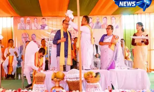 Manipur CM ने असम में BJP के लिए प्रचार किया, सरमा का समर्थन किया