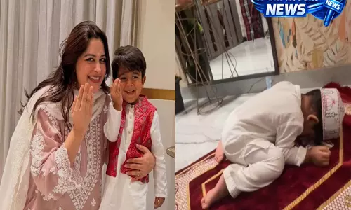 Deepika Kakkar ने बेटे रुहान को नमाज़ सिखाई, वीडियो ने जीता दिल
