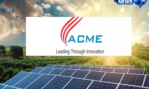 ACME सोलर ने 33.334 MW BESS फेज़ V शुरू, अप्रैल 2026 में कैपेसिटी 166.670 MW तक पहुंच जाएगी