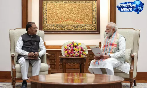 बस्तर 2.0 की शुरुआत: मुख्यमंत्री साय ने पीएम मोदी को दिया आमंत्रण, विकास का ब्लूप्रिंट सौंपा