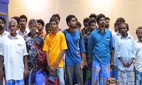 तमिलनाडु और Puducherry के 30 मछुआरे श्रीलंका से भारत लौटे