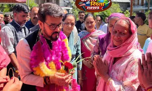 Anurag Thakur ने भाजपा को दुनिया की सबसे बड़ी पार्टी बताया